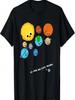 Funny Pluto Versus Solar System Planets T-Shirt