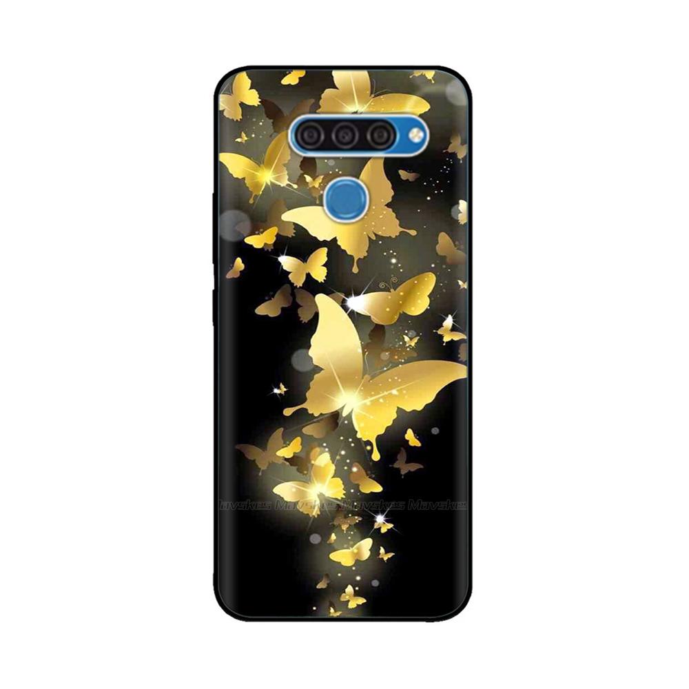 Pour coque LG V50 ThinQ 5G pour lg v50 thinq Housse Dessin Animé Silicone Antichoc TPU Souple Coque Arrière pour Fundas Coque de Téléphone LG V50 Capa