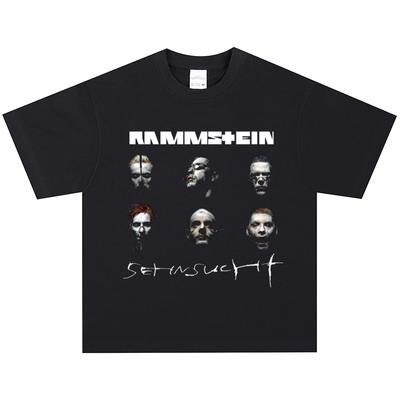 Rammstein T-Shirt, Soft Fabric Casual Daily Wear