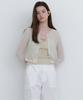 LETTERA Ribbon Knitwear Sleeveless_3Color