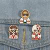 Zinklegierung Retro Cartoon Brosche Reversabzeichen Gesammelt Emaille Pin Schmuck Dekorative Accessoires Geschenk für Erwachsene