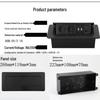 European Multi-functional Pop-up Desktop Power Strip with USB and Network Socket