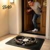 Non Slip Indoor Outdoor Mat 3D Bear Trap Rug, Funny Optical Illusion Entrance Non-slip Rug Prank Door for Front Entryway Bedroom Decor Creative Floor