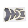 Comfortable Pad Stickers Bonnet Protect Black Carbon Fiber