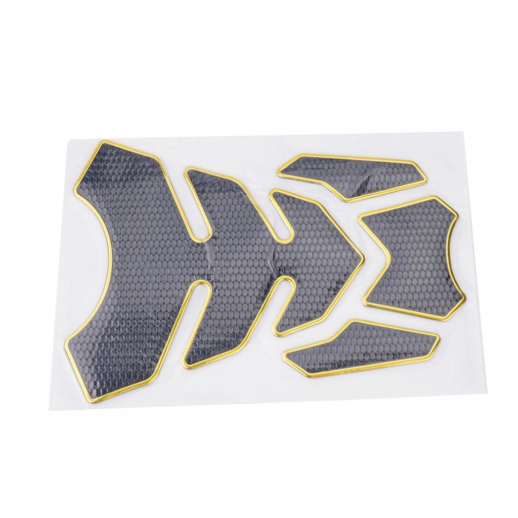 Comfortable Pad Stickers Bonnet Protect Black Carbon Fiber