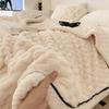 Luxurious Golden Turtle Velvet Blanket - Double-Sided, Thick, Multifunctional Fleece for Bedroom Warmth