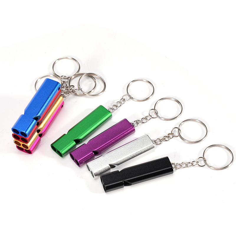 Birds Training Whistle Aluminum Alloy Survival Whistle Portable Emergency Keychain Whistle Pet Bird Parrot Training Tools