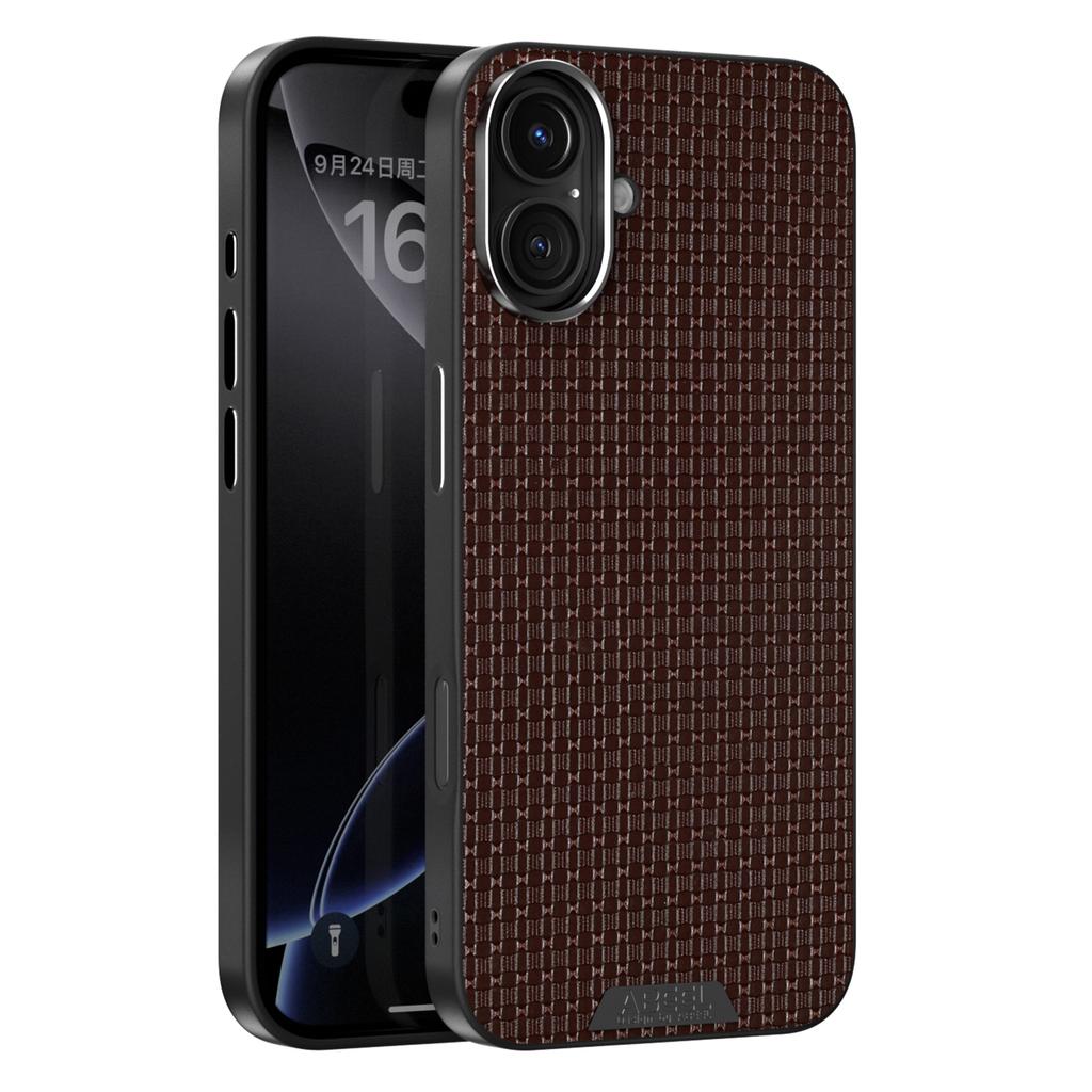 ABEEL For iPhone 16 Case Compatible with MagSafe Textured Micro-Embossing Back Cover