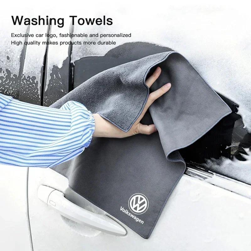 Car Interior Cleaning Tools Microfiber Towel Wiping Cloth Clean Rag For VW GTI Polo Golf Passat Tiguan Arteon Touareg TaigoAL8