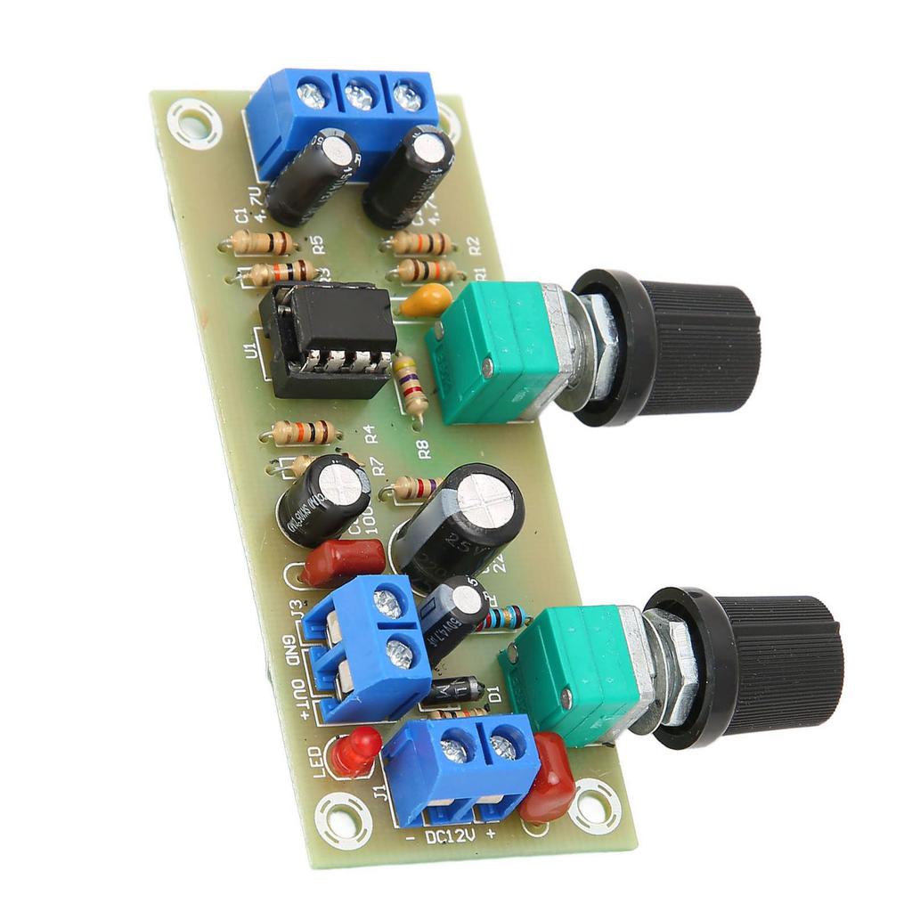 Low Pass Filter Board Subwoofer Preamp Board Single Supply Low Pass Filter Boards with LED Indicators Subwoofer Preamplifier Board