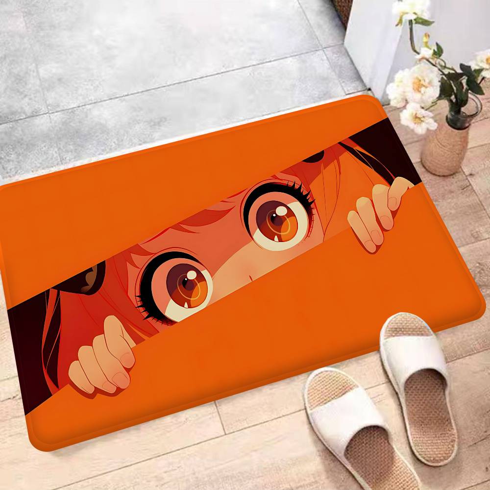 Anime Spy X Family Entrance Door Mat Nordic Style Home Doormat Bathroom-Toilet Mats Bedroom Hotel Decor Mat