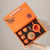Chaxun Ceramic Persimmon Teapot Gift Set