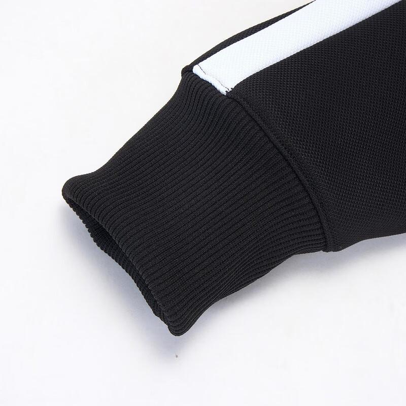 Puma Knitted Retro Sports Color Block Stand Collar Zip Jacket Women Jacket Black 631965-01