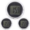 3Pcs Waterproof Electronic Mini Car Clocks ABS Plastic Stick-on Digital Clock Accurate Time Motorcycle Bicycle