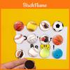 Stylish Basketball Soccer Volleyball Crystal Glass Fridge Magnets 25mm Decorative