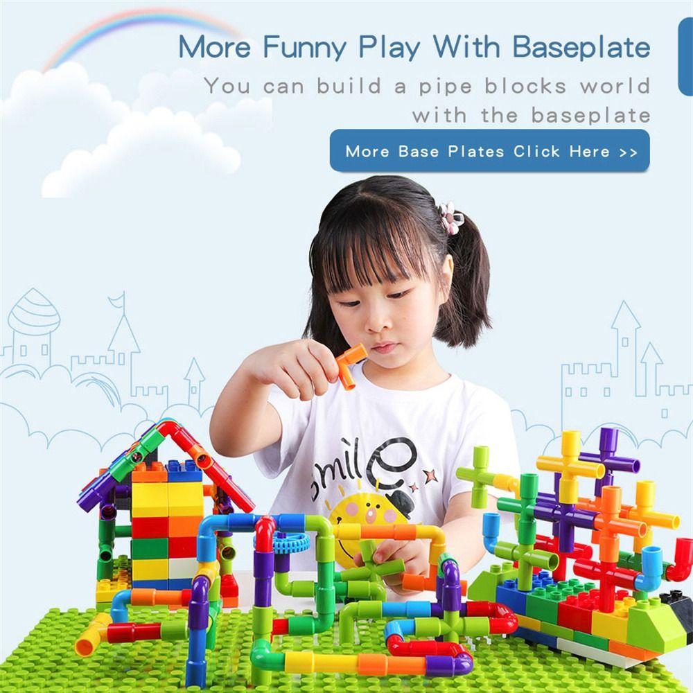 Designer Water Pipe Building Blocks DIY Brick Pipe Puzzle Blocks  Educational Toys