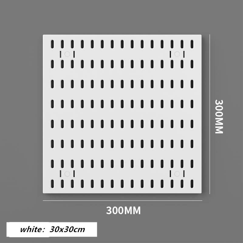 Punch-free Hole Board Vertical Desktop Wall Hanging Office Desk Storage Shelf Reading Room Desktop Kitchen Bathroom Storage Rack