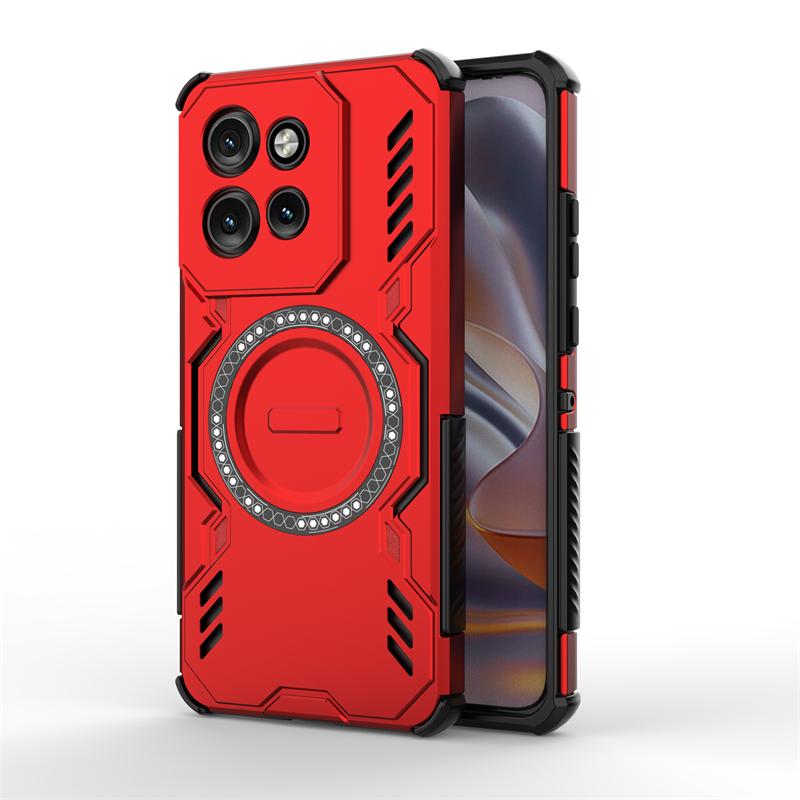For Motorola Edge 50 Neo Case Moto Edge 50 Neo Anti-knock Magnetic Adsorption Wireless Charge Cover For Moto Edge 50 Neo Case