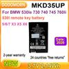 2.14Wh MKD35UP Remote LCD Key Battery For BMW 530le 730 740 745 760li X3 X4 X5 Serie 1ICP3/37/57 9442976-01 UP120009 3.7V 580mAh