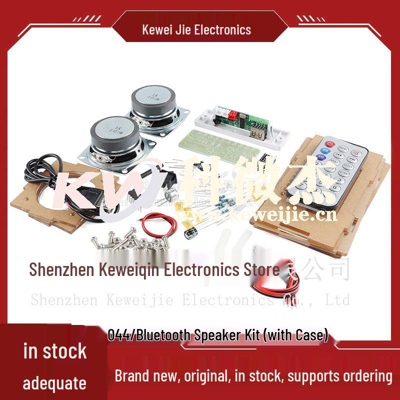 DIY Bluetooth Speaker Kit with Voice-Controlled Spectrum Display & Soldering Practice Component