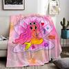 Singer Album KAROL G Throw Lightweight 240g Flannel Blanket Soft Skin-friendly for Summer Cooling