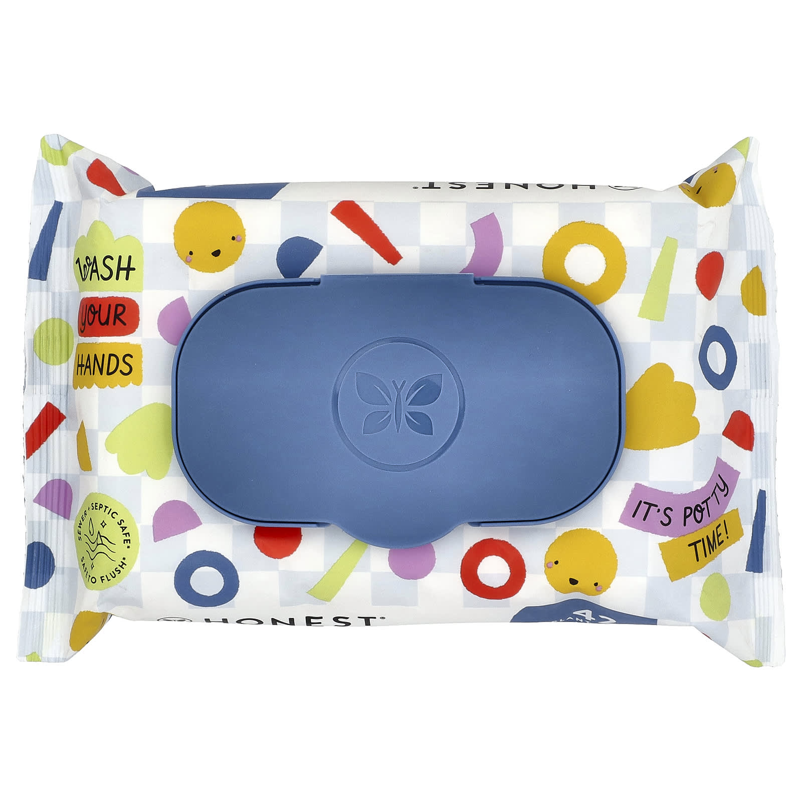 

Маленькие плюшевые милые, без отдушек, растительные салфетки 42 штуки