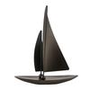 Sailing Boat Ornament Metal Art Decor Office Desk Living Room