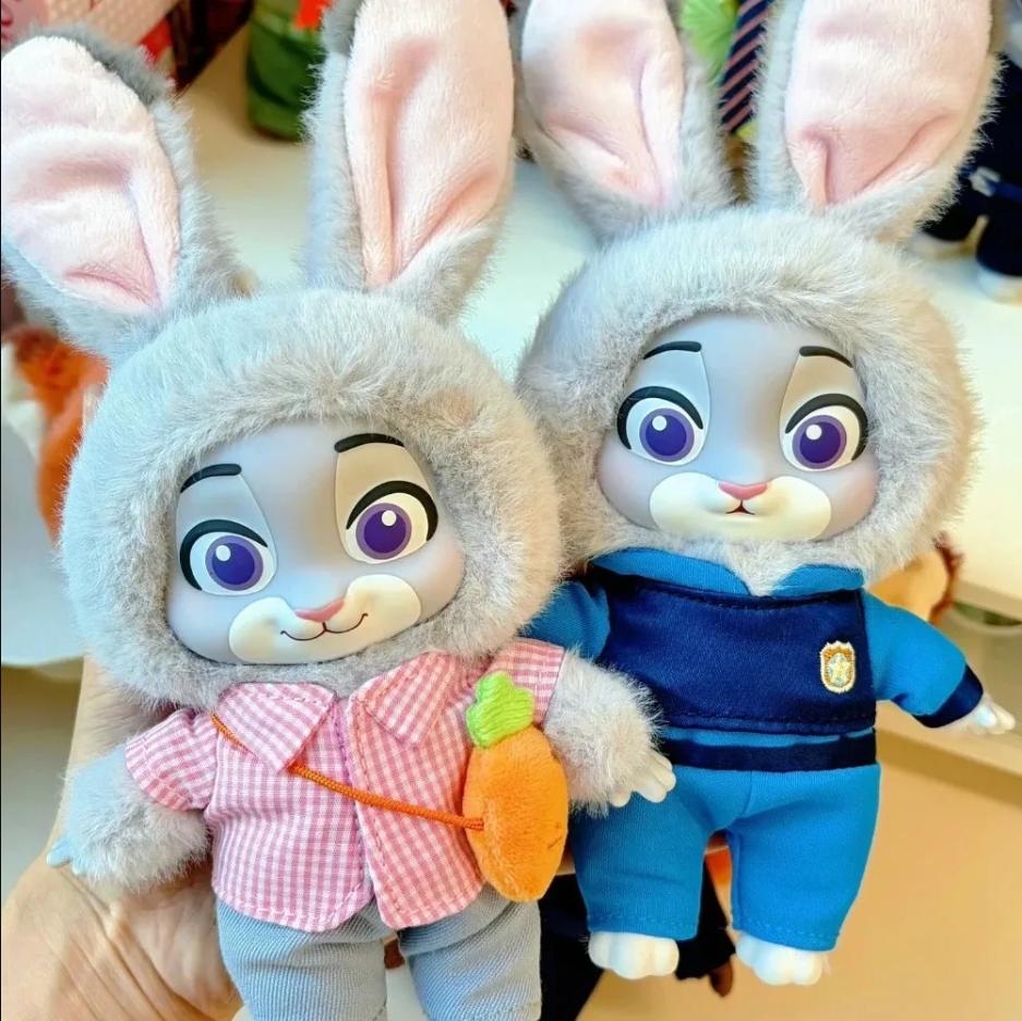 # Zootopia Nick & Judy Growth Journey Series Vinyl Plush Blind Box Lovely Pendant Dolls Christmas Birthday Gift%%