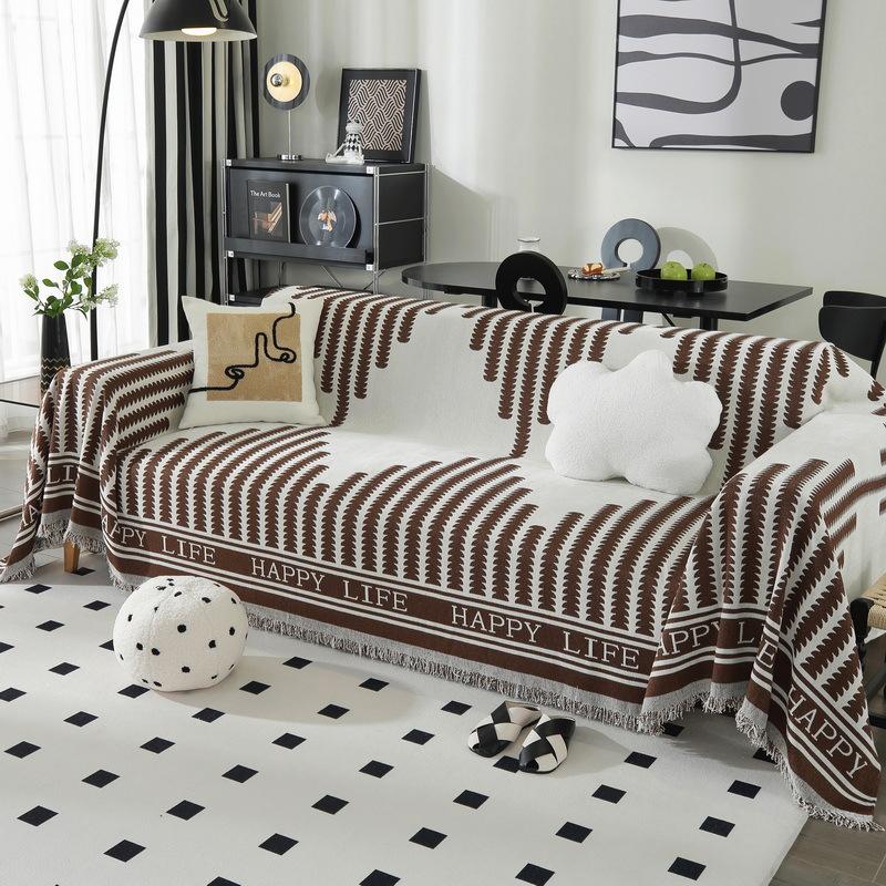 

Полотенце для дивана Simple High Sense Four Seasons Universal Чехол для дивана Покрывало из ткани Синель с защитой от царапин 180*130cm