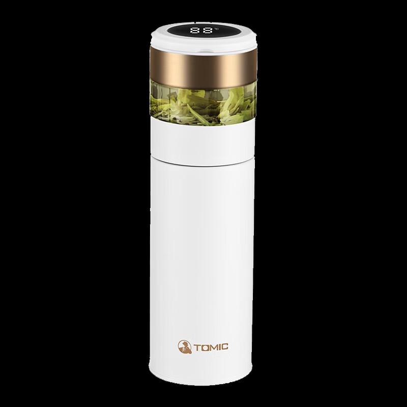 TOMIC 350ml Smart Temperature Display Insulated Tea Mug