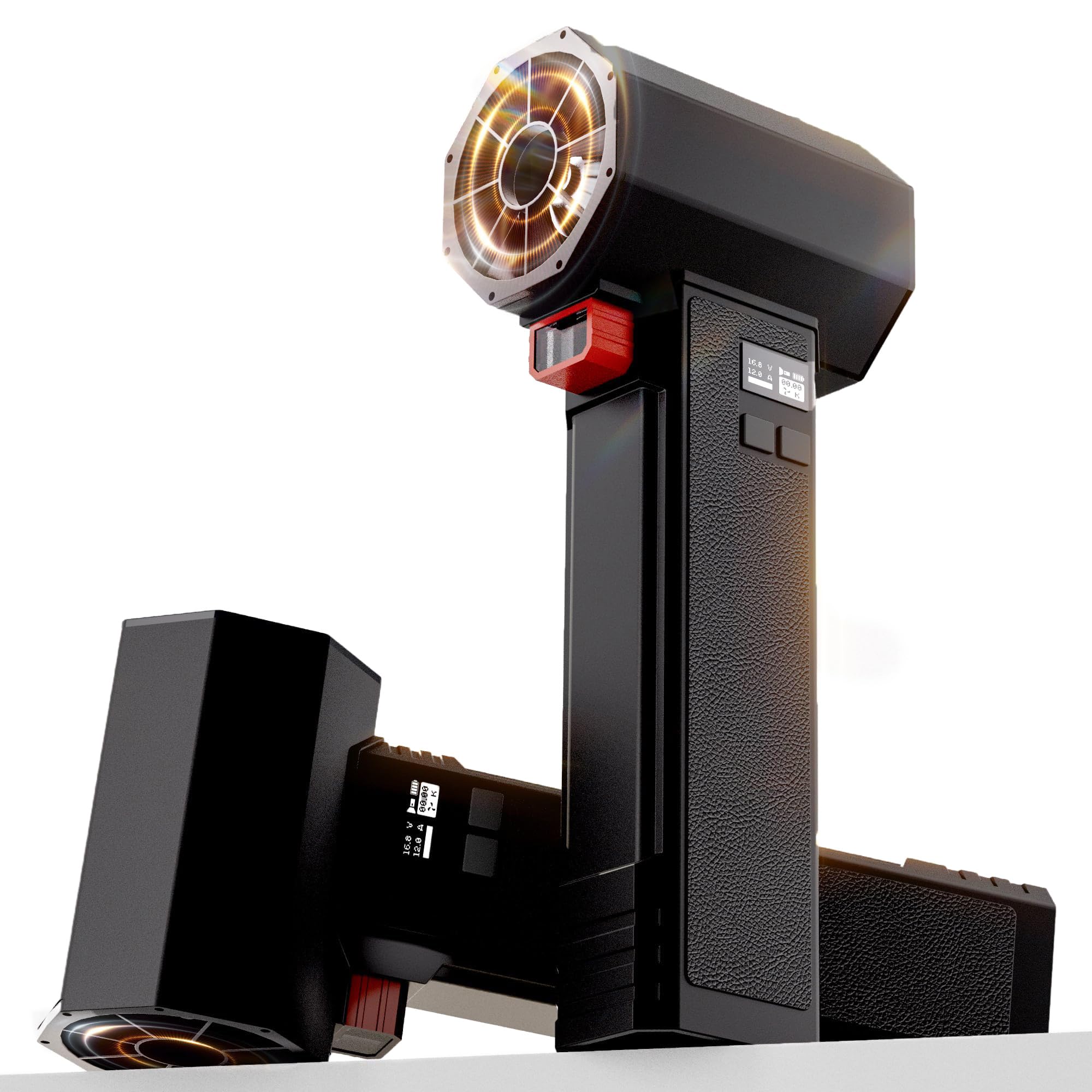 

PERFORMANCE GURU Powerful Car Wash Blower Super Thrust Overwhelming Wind PSE Turbo 11 Large Fan Turbo Blower with Perfect for Cleaning Car Air Car and