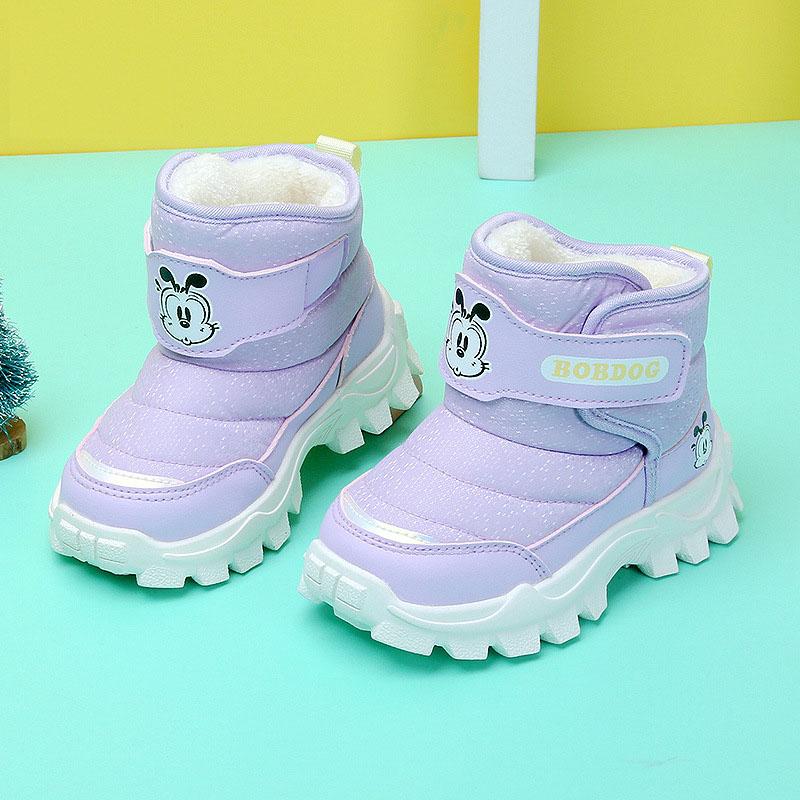 Winter Baby Boots Warm Plush Rubber Sole Toddler Kids Sneakers Infant Shoes Little Boys Girls Boots