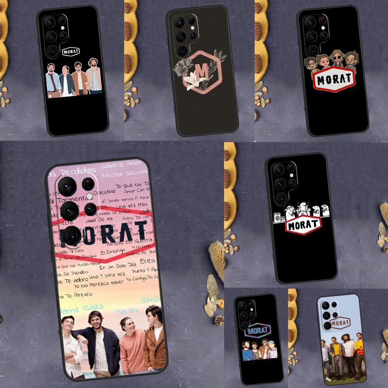 Morat Band Case For Samsung Galaxy S23 S22 S21 Ultra S20 FE S8 S9 S10 Plus Note 10 20 Ultra Cover