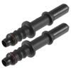 2pcs Car Fuel Hose Pipe Quick Disconnect Adapter Connector Push On EFI Fitting 7.89mm-ID6 Plastic Height 62mm