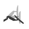 Aisens Soporte de Pared Pro Contrapeso Giratorio e Inclinable para Monitor/TV 2 Brazos 9Kg 17-32" Negro