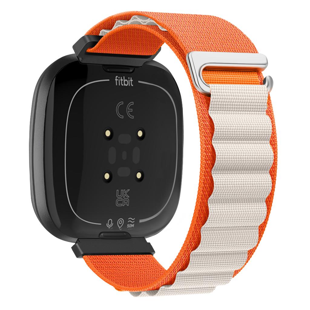 Alpine Loop Nylon Strap For Fitbit Versa 4/3 Smartwatch Replacement Sports Bracelet Wristband For Fitbit Sense 2/1 Accessories