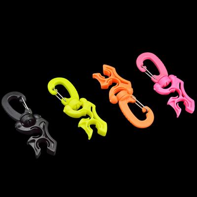 2 Packs   Diving Double BCD Regulator Hose Holder with Clip Suit for Low/High Pressure Hoses Regulators Gauges Accessory