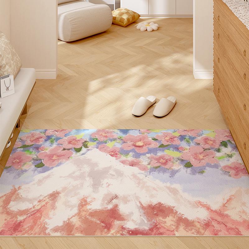 Dirt-resistant PVC Door Mats - Easy To Clean with One Wipe; Can Be Trimmed To Fit Entrances.