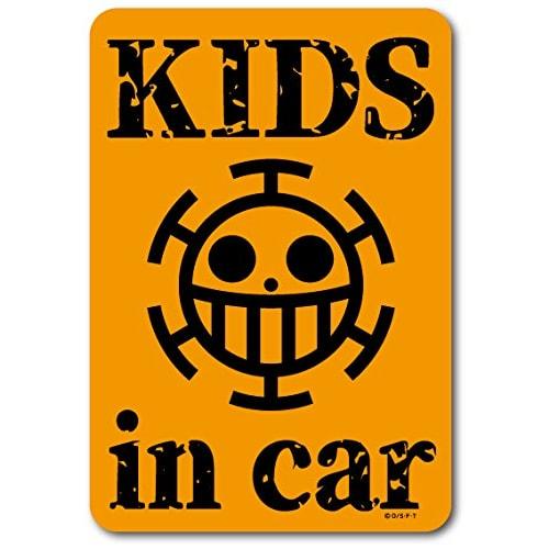 

LCS-524 Heart Pirates Kids in Car One Piece Baby In Car Sticker, Official One Piece Merchandise