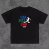 West Sea Wharf 2026 Short Sleeve TShirt Cotton Football Sport Fans Memorial Unisex Breathable Round Neck Printed Tee Casual Top