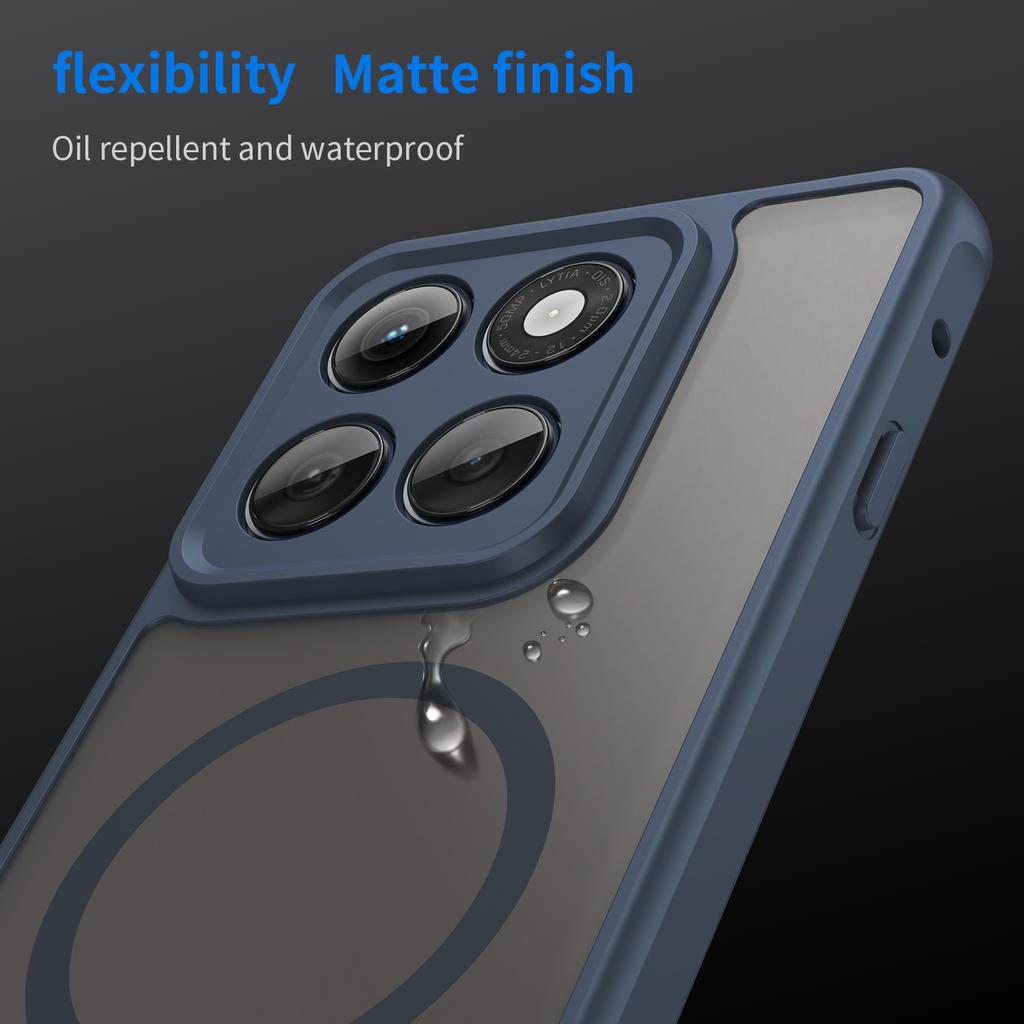 Motorola Moto Edge 2025 Magsafe Phone Case,Magnetic Shockproof Magsafe Phone Case,Bumper Hybrid Cover for Motorola Moto Edge 2025