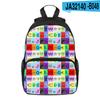 Alphabet Lore Alphabet Legends Backpack, Backpack, Sublimation Printed Outdoor Travel Backpack, Game Peripherals