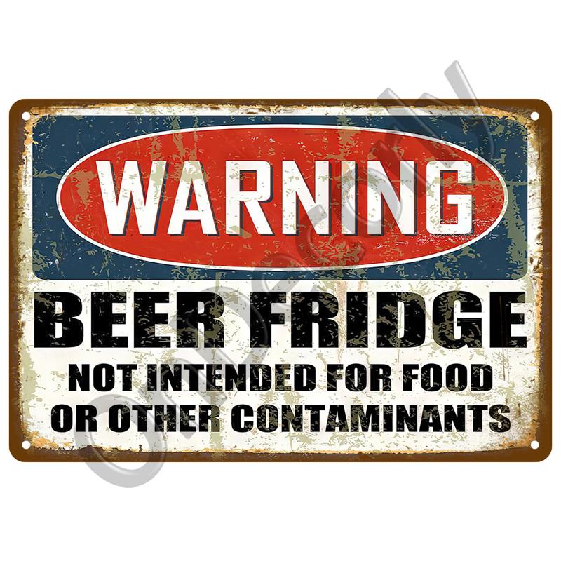 Home Beer Brand Plaque Vintage Wine Tin Sign Metal Sign Decorative Plaque Wall Decor Pub Kitchen Bar Man Cave Club Decoration