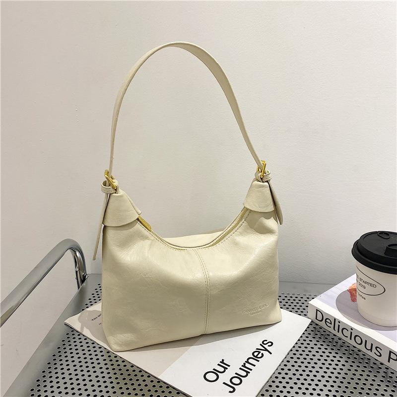 Premium soft face women's bag new simple underarm bag versatile shoulder fashion women's bag