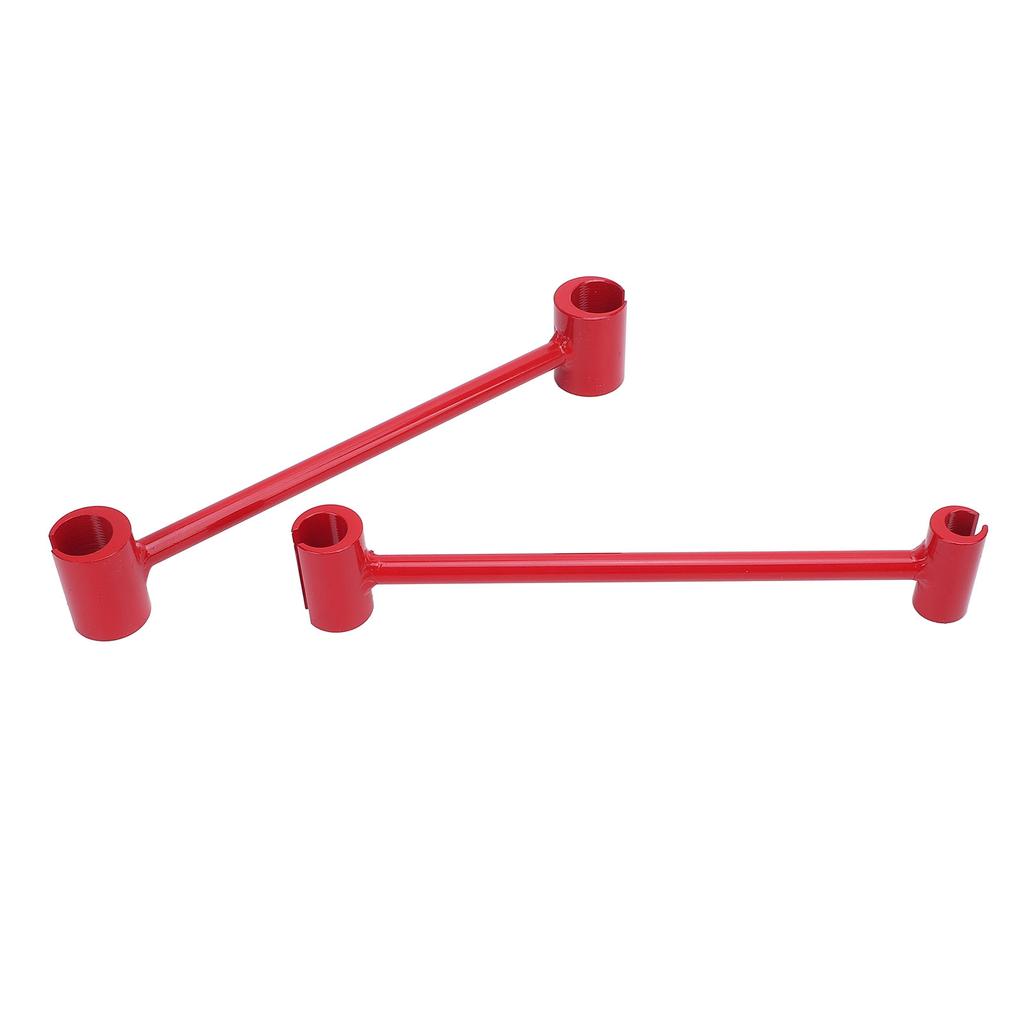 2Pcs Door Hinge Gap Adjusting Wrench Stainless Steel Portable Double Headed Door Hinge Spanner