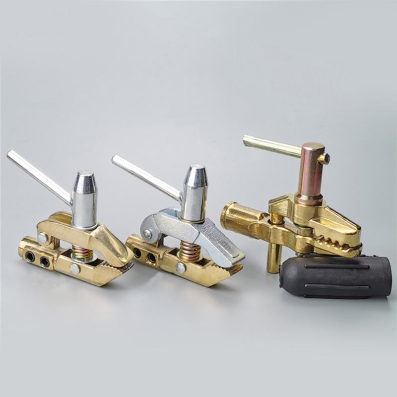 Professional Welding Ground Clamp High Conductivity Coppers Welding Equipment Clamp For Stable Electrical Connection