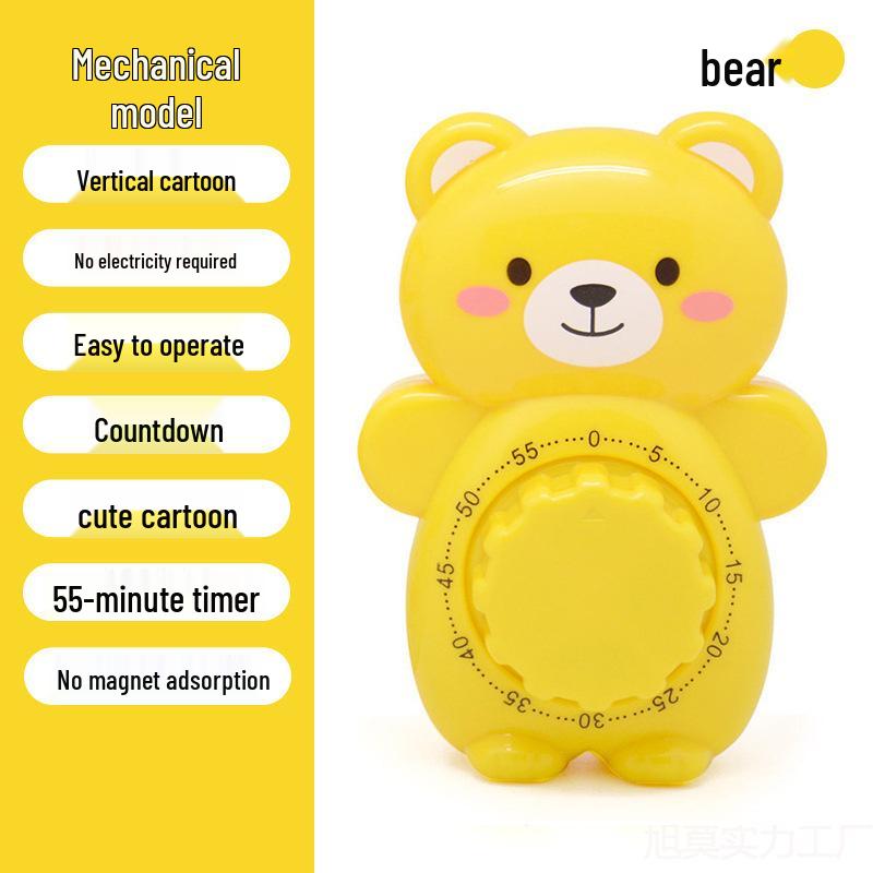 Dual-use Timer: Learning, Time Management & Kitchen Alarm Clock for Students & Children