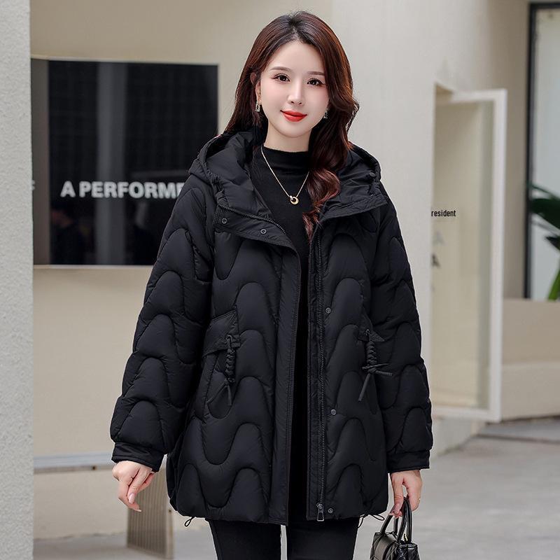 2024 Korean Style Winter Down Jacket: Cold-Proof, Fashionable, Loose-Fit, Thick Cotton-Padded Coat
