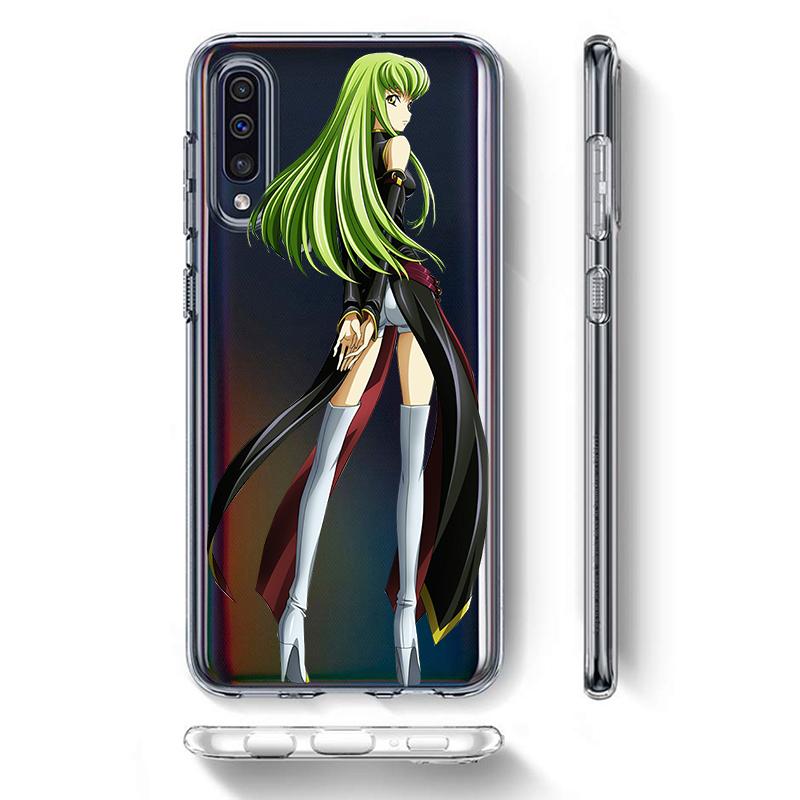 Anime Code Geass Lelouch For Samsung Galaxy A90 A80 A70 A60 A50 A40 A30 A20S A20E A10 A10E A10S S8 S7 S6 Edge Phone Case