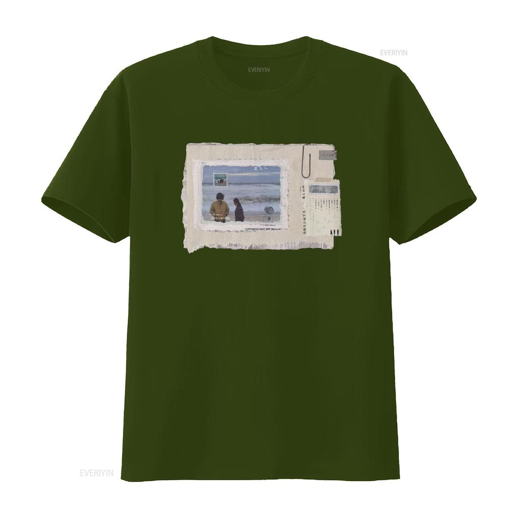 Lamp Band Tribute T Shirt Japanese City Pop Indie Apparel Vintage Beach Couple Print  Vintage Washed Stylish Stretched